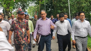 আখাউড়া স্থলবন্দর পরিদর্শন করলেন ভারতে নিযুক্ত বাংলাদেশ হাইকমিশনার