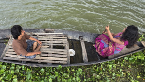 হাওরে জলবায়ু পরিবর্তনের গল্প নিয়ে ‘নাওবিবি’
