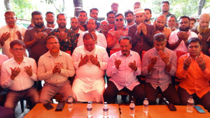তারেক রহমানের পক্ষে সারিয়ার পরিবারের সঙ্গে সাক্ষাৎ মেজর হাফিজের
