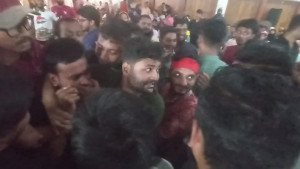 ক্রীড়া উপদেষ্টার অনুষ্ঠানে জুলাই যোদ্ধাদের হট্টগোল, অনুষ্ঠান বর্জন বিএনপির