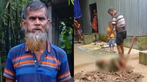 শেরপুরে অসুস্থ স্ত্রীকে নির্যাতনের ভিডিও ভাইরাল