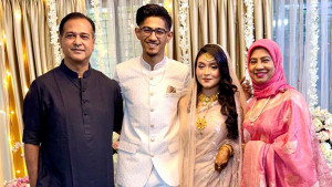 ছোট ছেলের বিয়ে দিয়ে আসিফ বললেন, এবার আত্মীয়তা ব্রাহ্মণবাড়িয়ায়