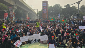 ইনকিলাব মঞ্চের সর্বাত্মক অবরোধ, নতুন চার দাবি
