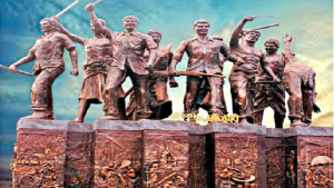 ‘সশস্ত্র প্রতিরোধ’ ভাস্কর্য সংস্কারে উদ্যোগ নেই