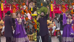 গোপন রাখা গেল না, মেহজাবীন-রাজীবের গায়ে হলুদের ছবি প্রকাশ্যে