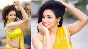 বাসন্তী শাড়িতে ১০ ছবিতে রুনা, দিলেন বিশেষ বার্তা