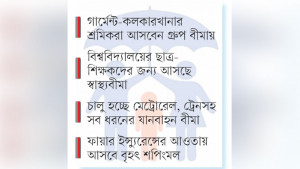সব নাগরিক ও সম্পদ বীমার আওতায় আনতে চায় সরকার