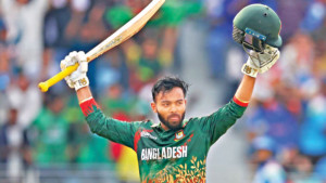 তাওহিদের ‘হৃদয় নিংড়ানো’ সেঞ্চুরির  ম্যাচে হার
