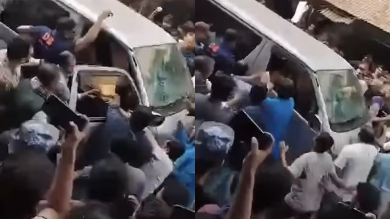চেয়ারম্যান গ্রেপ্তারকে কেন্দ্র করে জনগণের তোপের মুখে ডিবি পুলিশ চেয়ারম্যান গ্রেপ্তারকে কেন্দ্র করে জনগণের তোপের মুখে ডিবি পুলিশ