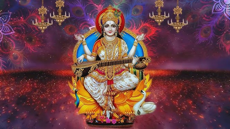 সরস্বতী পূজা আজ সরস্বতী পূজা আজ