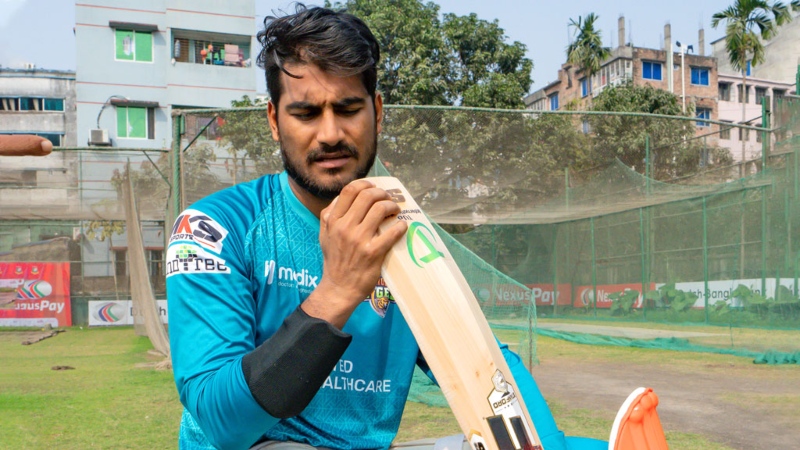 ইতিহাস গড়া হলো না নাঈমের ইতিহাস গড়া হলো না নাঈমের