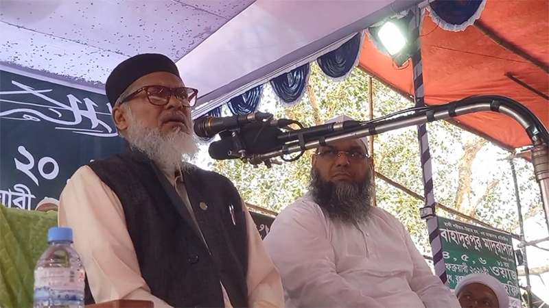 ফরায়েজী আন্দোলনকে রাজনৈতিক দলের নিবন্ধন দিতে অনুরোধ করবো: ধর্ম উপদেষ্টা ফরায়েজী আন্দোলনকে রাজনৈতিক দলের নিবন্ধন দিতে অনুরোধ করবো: ধর্ম উপদেষ্টা