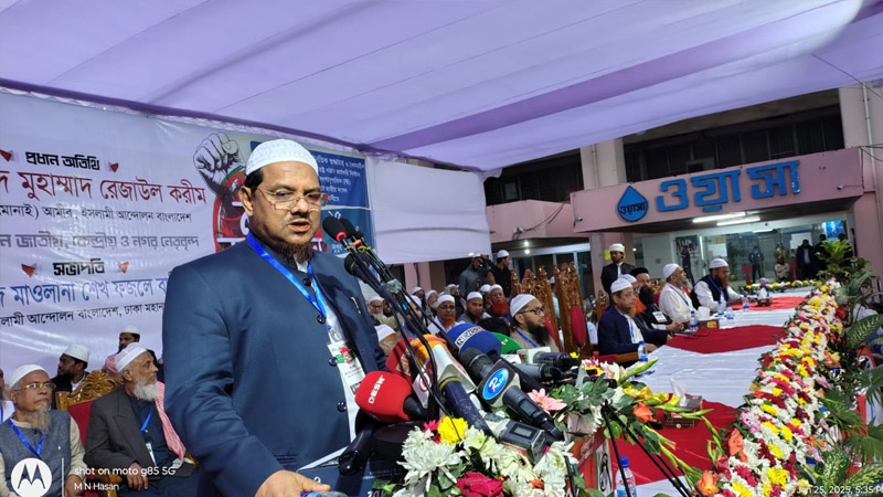 দুইটি ইসলামী দলের সাক্ষাতে অনেকের গাত্রদাহ: চরমোনাই পীর দুইটি ইসলামী দলের সাক্ষাতে অনেকের গাত্রদাহ: চরমোনাই পীর