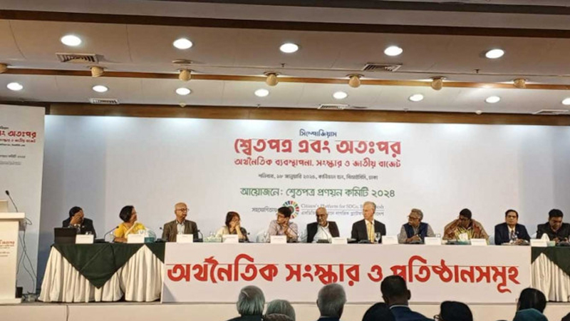 সংস্কার ও বাজেটে শ্বেতপত্রের সুপারিশ আমলে নিতে হবে সংস্কার ও বাজেটে শ্বেতপত্রের সুপারিশ আমলে নিতে হবে