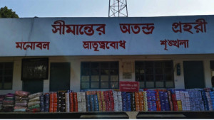 সীমান্তে আড়াই কোটি টাকার ভারতীয় পণ্য জব্দ