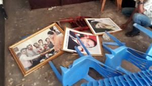 কোম্পানীগঞ্জে বিএনপির অফিস ভাঙচুর