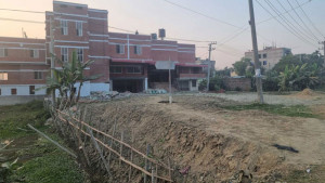 সওজের জমি দখল করে স্থাপনা নির্মাণ