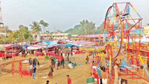 মধুমেলা উপলক্ষে সেজেছে সাগরদাঁড়ি