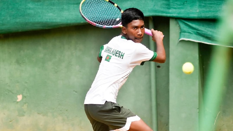 শ্রীলঙ্কায় টেনিসের সেমিফাইনালে বাংলাদেশের কাব্য শ্রীলঙ্কায় টেনিসের সেমিফাইনালে বাংলাদেশের কাব্য