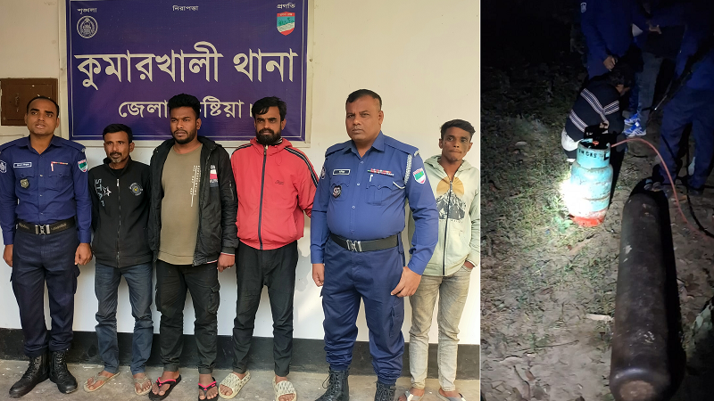 কুমারখালীতে পাউবোর পাইপ চুরি, গ্রেপ্তার ৩ কুমারখালীতে পাউবোর পাইপ চুরি, গ্রেপ্তার ৩