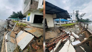 জোয়ারের আঘাতে লণ্ডভণ্ড সেন্টমার্টিন, ক্ষতিগ্রস্ত ১১ হোটেল 