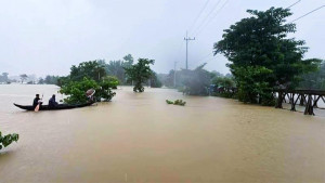 দীঘিনালায় অন্তত ৫ শতাধিক পরিবার পানিবন্দী