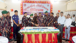 রামগড় ৪৩ বিজিবি ব্যাটালিয়নের প্রতিষ্ঠাবার্ষিকী উদযাপন