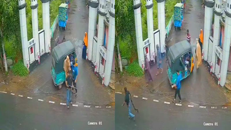 বোরকা পরে এসে যুবদল নেতাকে গুলি করে হত্যা: সিসিটিভি ফুটেজে যা দেখা গেল বোরকা পরে এসে যুবদল নেতাকে গুলি করে হত্যা: সিসিটিভি ফুটেজে যা দেখা গেল