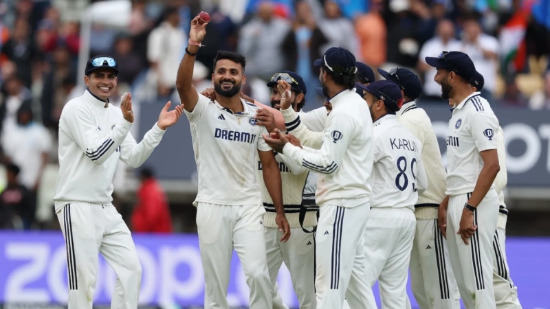 এজবাস্টনের ঐতিহাসিক জয়ে সমতায় ভারত এজবাস্টনের ঐতিহাসিক জয়ে সমতায় ভারত