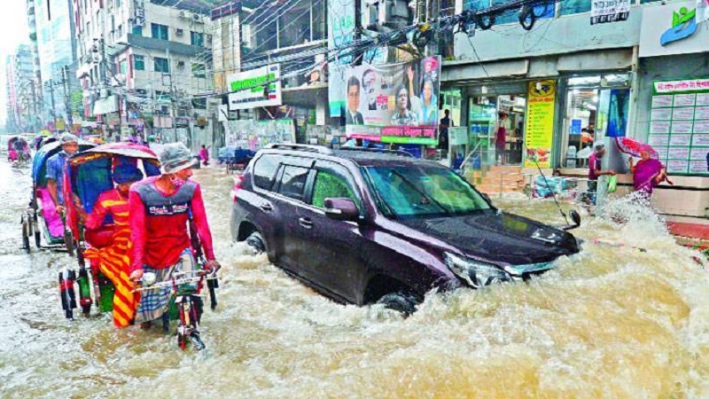কাজ হয়নি, বর্ষায় ডুবতে পারে ঢাকা কাজ হয়নি, বর্ষায় ডুবতে পারে ঢাকা