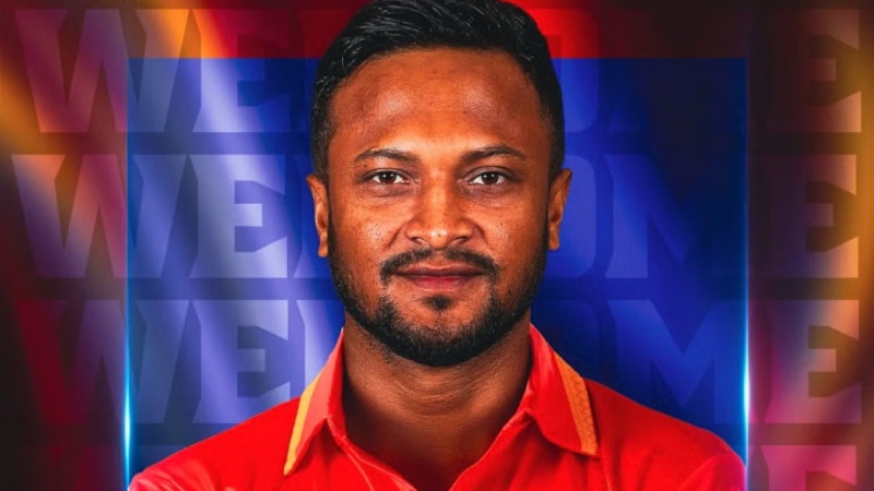 গ্লোবাল সুপার লিগে দল পেলেন সাকিব গ্লোবাল সুপার লিগে দল পেলেন সাকিব