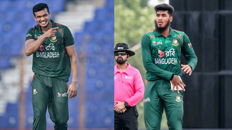 দ্বিতীয় ম্যাচে থাকছেন না তাসকিন, ফিরছেন রিশাদ দ্বিতীয় ম্যাচে থাকছেন না তাসকিন, ফিরছেন রিশাদ