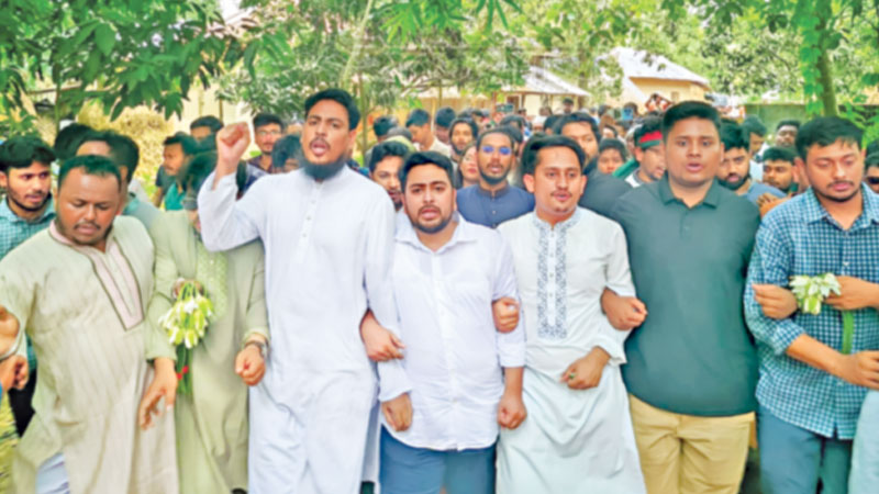 জুলাই সনদ নিয়ে টালবাহানা বরদাশত করা হবে না জুলাই সনদ নিয়ে টালবাহানা বরদাশত করা হবে না