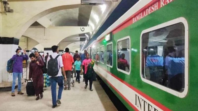 ঈদের ফিরতি যাত্রায় সবাইকে মাস্ক পরার অনুরোধ রেল মন্ত্রণালয়ের ঈদের ফিরতি যাত্রায় সবাইকে মাস্ক পরার অনুরোধ রেল মন্ত্রণালয়ের