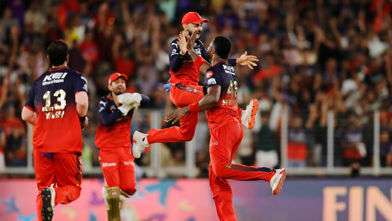 পাঞ্জাবকে হারিয়ে প্রথমবার আইপিএল চ্যাম্পিয়ন বেঙ্গালুরু পাঞ্জাবকে হারিয়ে প্রথমবার আইপিএল চ্যাম্পিয়ন বেঙ্গালুরু