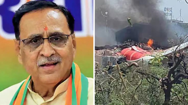 বিধ্বস্ত উড়োজাহাজে ছিলেন গুজরাটের সাবেক মুখ্যমন্ত্রী বিজয় বিধ্বস্ত উড়োজাহাজে ছিলেন গুজরাটের সাবেক মুখ্যমন্ত্রী বিজয়