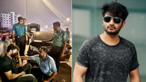 অল্পের জন্য বেঁচে গেলেন নায়ক বাপ্পী