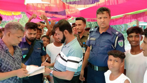 টাঙ্গুয়ার হাওরে উচ্চস্বরে গান বাজানোয় জরিমানা