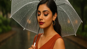বৃষ্টির দিনে কেমন মেকাপ করবেন