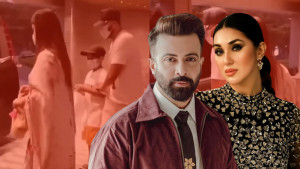 অপু বিশ্বাসের সঙ্গে দেখা গেল শাকিবকে, নতুন গুঞ্জনের শুরু