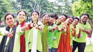 তারুণ্যের ভাবনায়  লাল সবুজ সোসাইটি