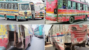 রাস্তা থেকে পুরোনো বাস-ট্রাক সরাতে ফের প্রজ্ঞাপন