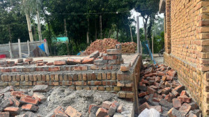 চাঁদা না পেয়ে  বাড়ি ভাঙচুর