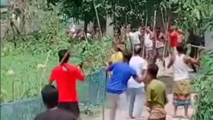 থানা থেকে আসামি ছাড়ানোকে কেন্দ্র করে দু’পক্ষে সংঘর্ষ, আহত ৪০