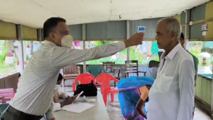 করোনা প্রতিরোধে আখাউড়া আন্তর্জাতিক ইমিগ্রেশনে স্বাস্থ্য সুরক্ষাব্যবস্থা