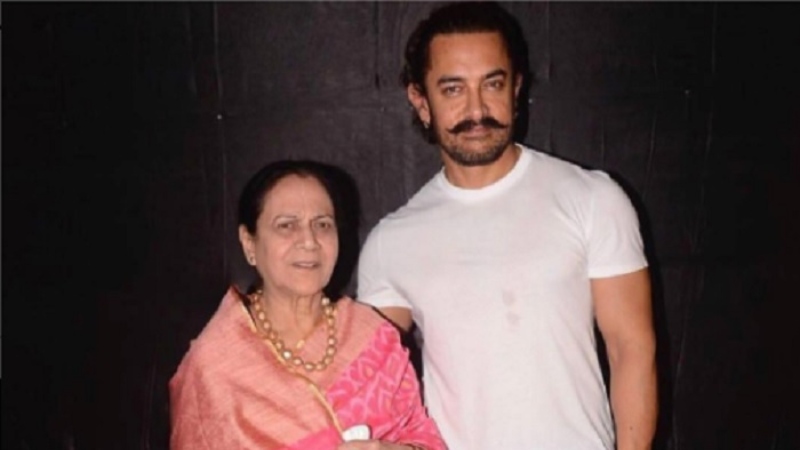 বলিউডে পা রাখছেন আমির খানের মা বলিউডে পা রাখছেন আমির খানের মা
