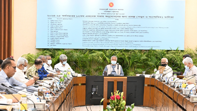 একনেকে ৮৯৭৪ কোটি টাকার ১৭ প্রকল্প অনুমোদন একনেকে ৮৯৭৪ কোটি টাকার ১৭ প্রকল্প অনুমোদন