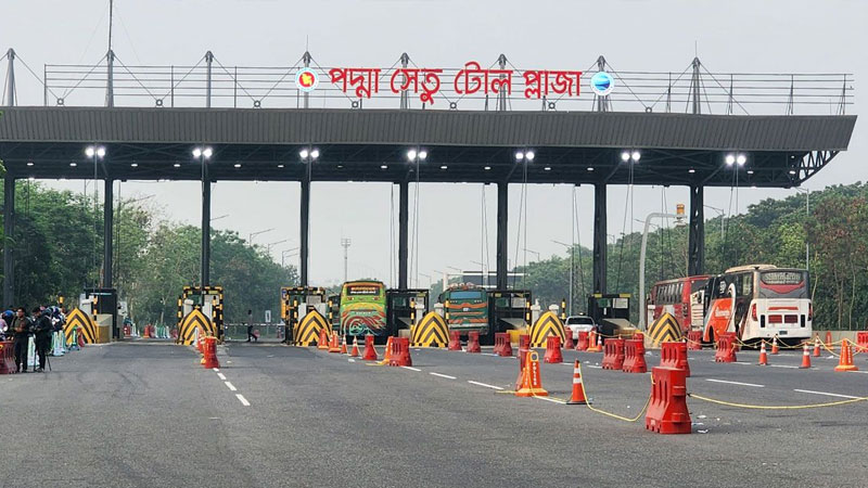 সমীক্ষার চেয়ে কম গাড়ি পদ্মা সেতুতে সমীক্ষার চেয়ে কম গাড়ি পদ্মা সেতুতে