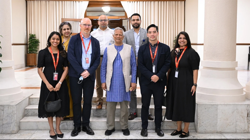 সামাজিক যোগাযোগমাধ্যমে অপতথ্য মোকাবিলার উপায় খুঁজতে মেটাকে প্রধান উপদেষ্টার আহ্বান সামাজিক যোগাযোগমাধ্যমে অপতথ্য মোকাবিলার উপায় খুঁজতে মেটাকে প্রধান উপদেষ্টার আহ্বান