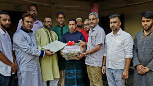 নিহত বিএনপি নেতার বাড়িতে তারেক রহমানের উপহার